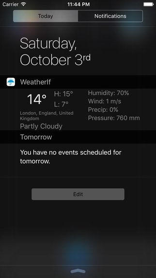WeatherIf