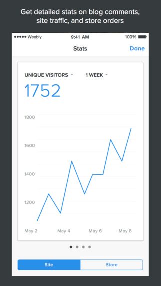 weebly carbon free website builder app screen4