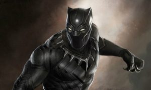 T'Challa in a poster for "Black Panther."