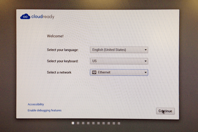 cloudready install options