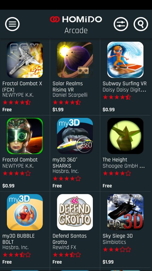 homido review vr app 3