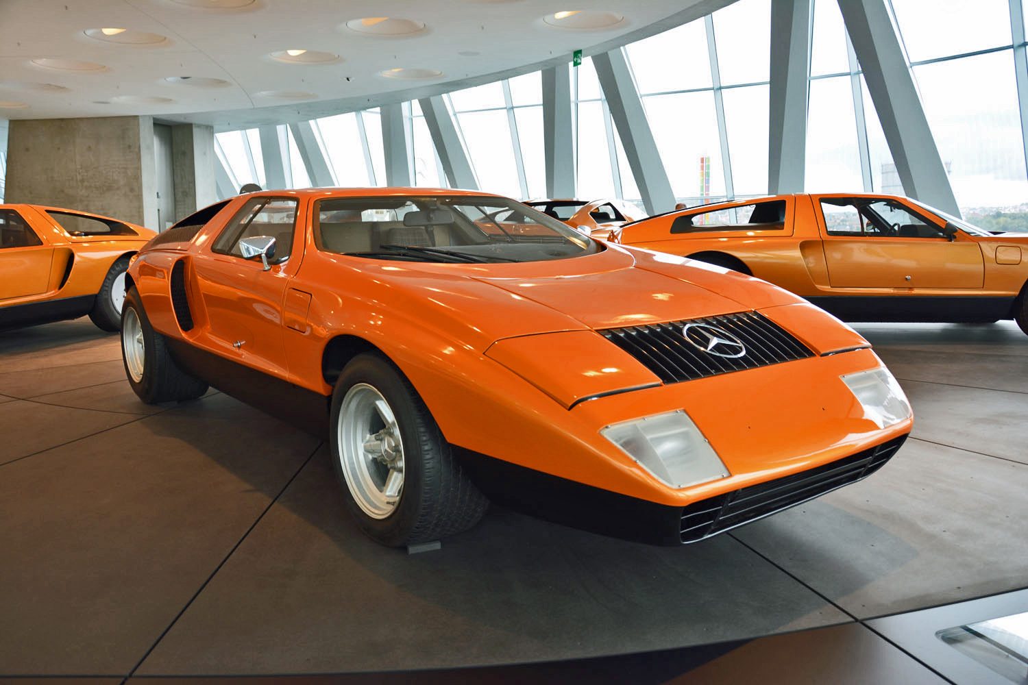 mercedes benz museum stuttgart pictures history ronan glon c111 3