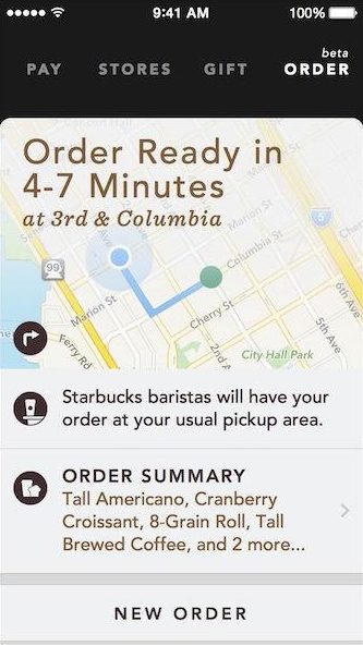starbucks mobile order app