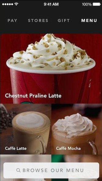 starbucks mobile order app