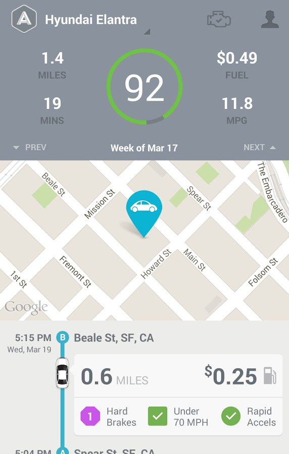 automatic adapter 2nd gen hands on the app 5