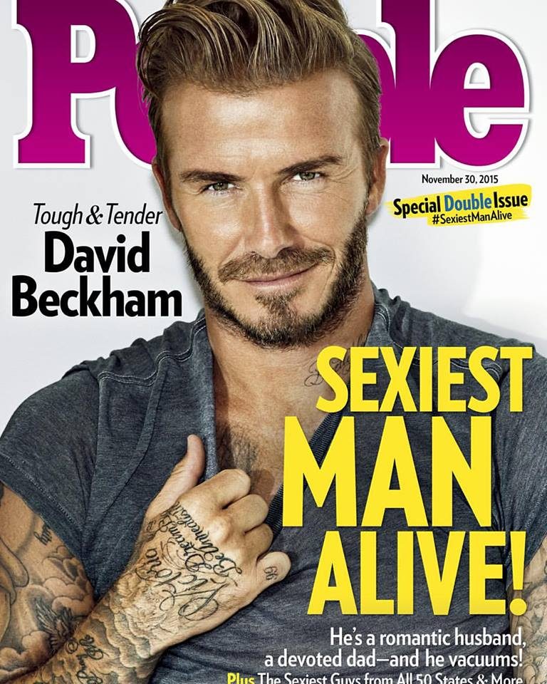 David Beckham sexiest man