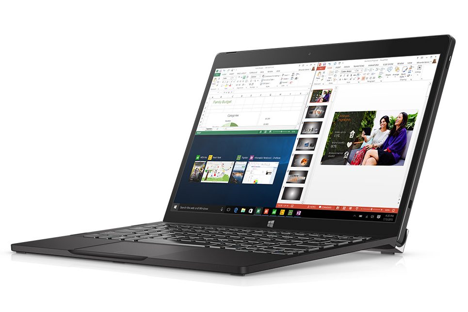 dells 2 in 1 xps 12 packs a 4k display and skylake chip into fanless system dell