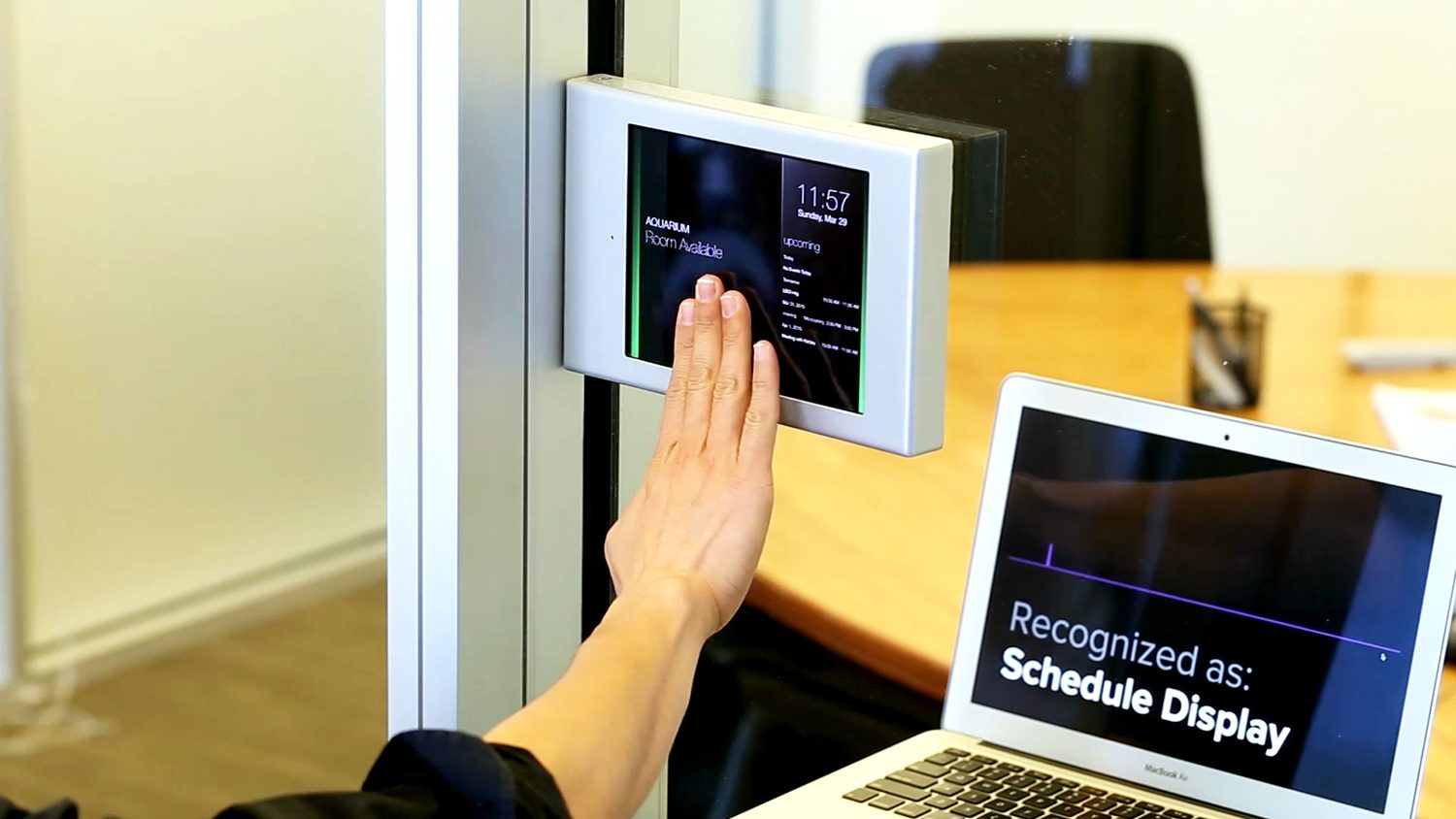 em sense smart watch wearable customizes experience identifies objects disney emsense roomschedule