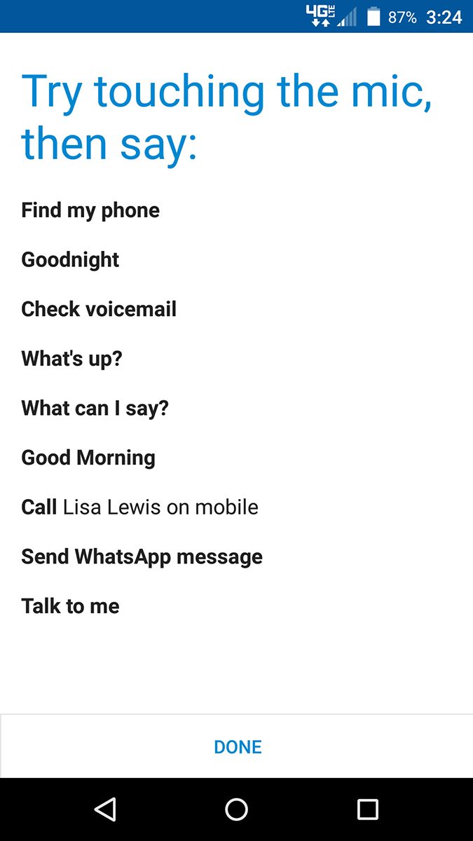 Droid Maxx 2 Moto Voice Screenshot