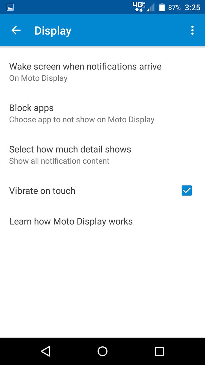 Droid Maxx 2 Moto Voice Screenshot