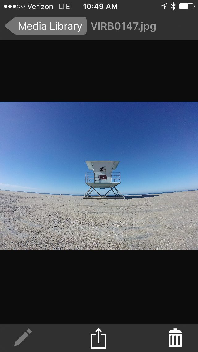 Garmin Virb EX HD Action Camera Screenshot