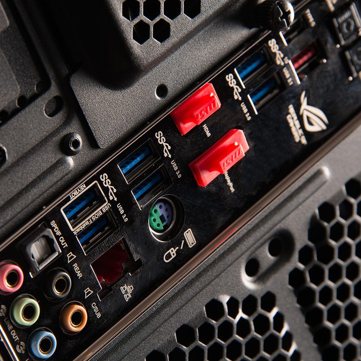 maingear x cube z170 review rearjacks
