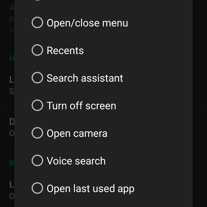oneplus 2 tips and tricks button options screen