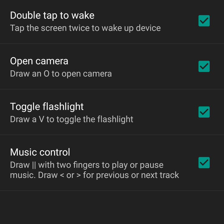 oneplus 2 tips and tricks gestures options screen