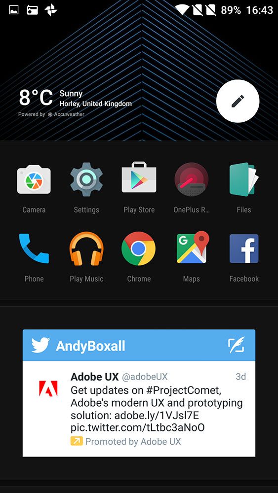 oneplus x review screenshot notifications