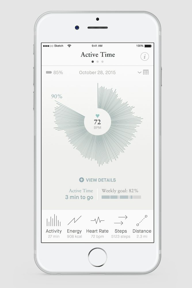 caeden sona connected bracelet news active time