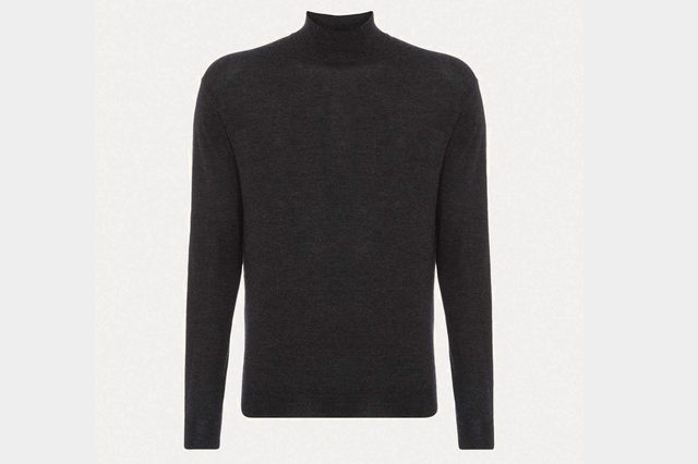 N. Peal Mock Turtle Neck Sweater