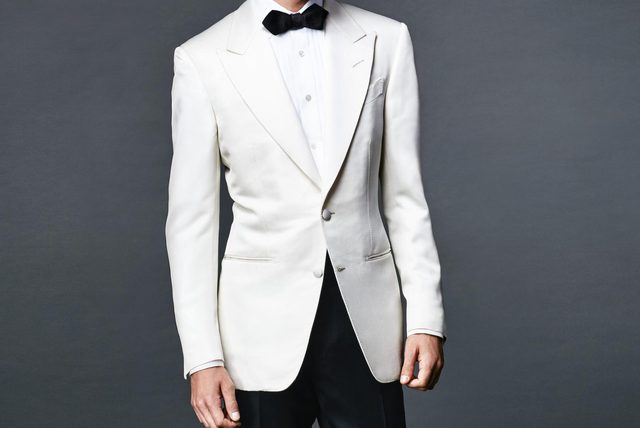 Tom Ford Ivory Windsor Tuxedo Jacket