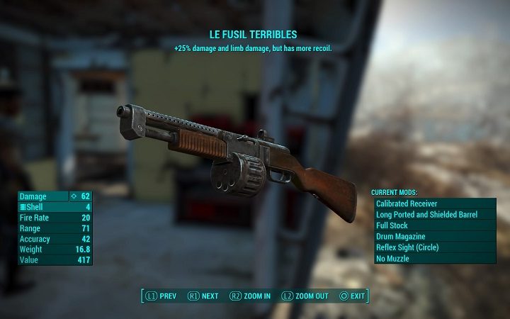 An old looking tommy gun.