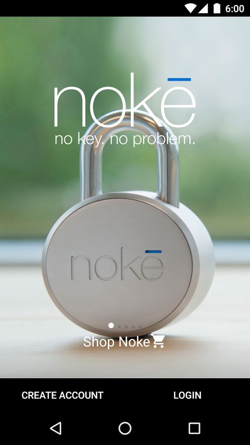 noke bluetooth padlock hands on app 3
