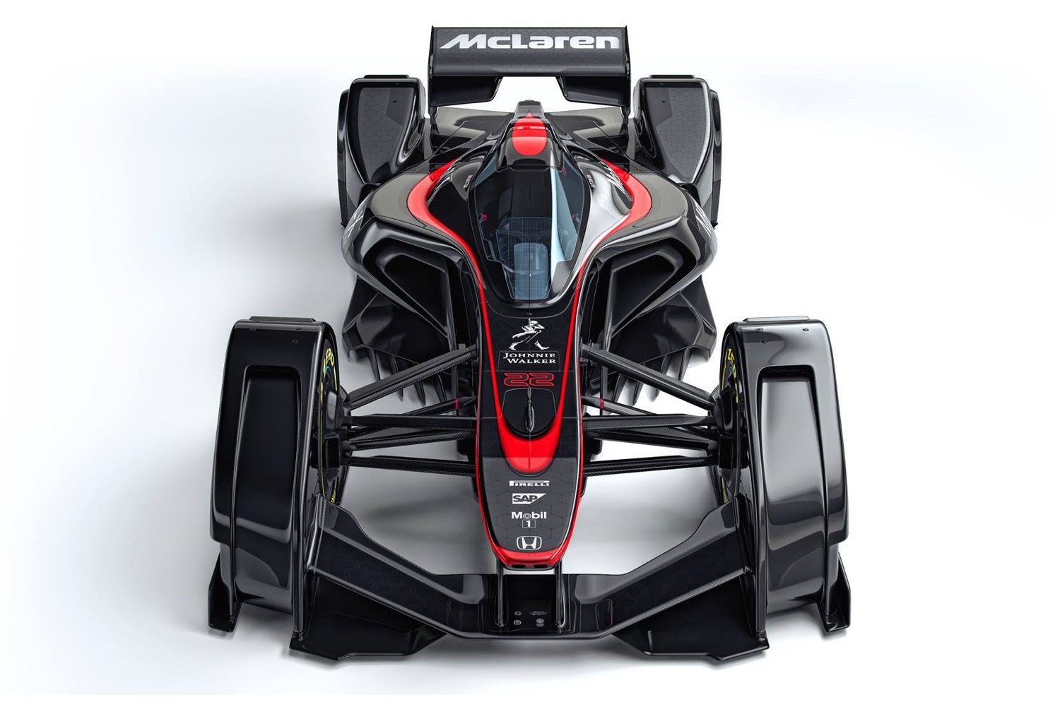McLaren's MP4-X concept can harness the sun and read a driver's