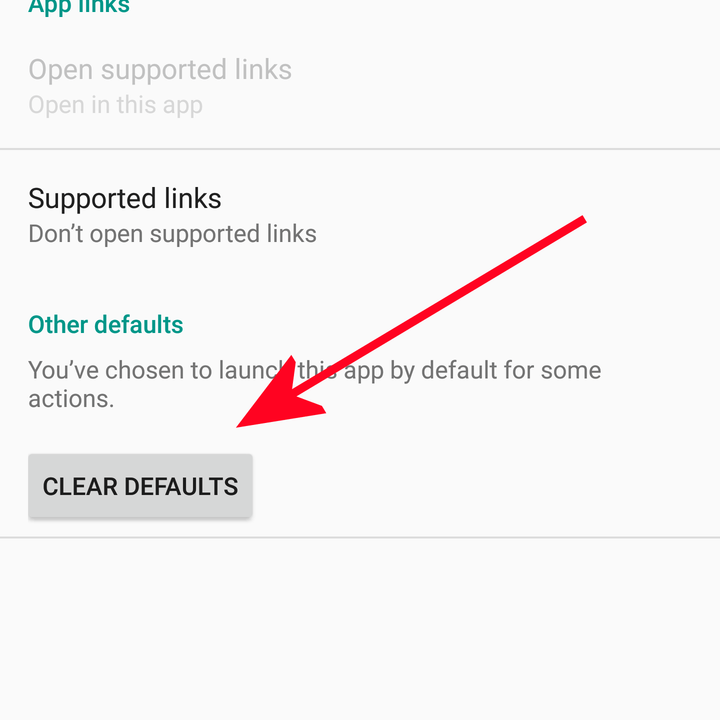 google nexus 6p tips and tricks android marshmallow settings apps camera app clear defaults screenshot