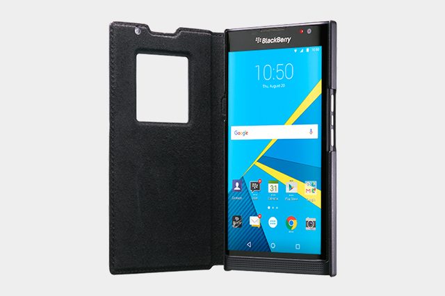 BlackBerry Leather Smart Flip Case