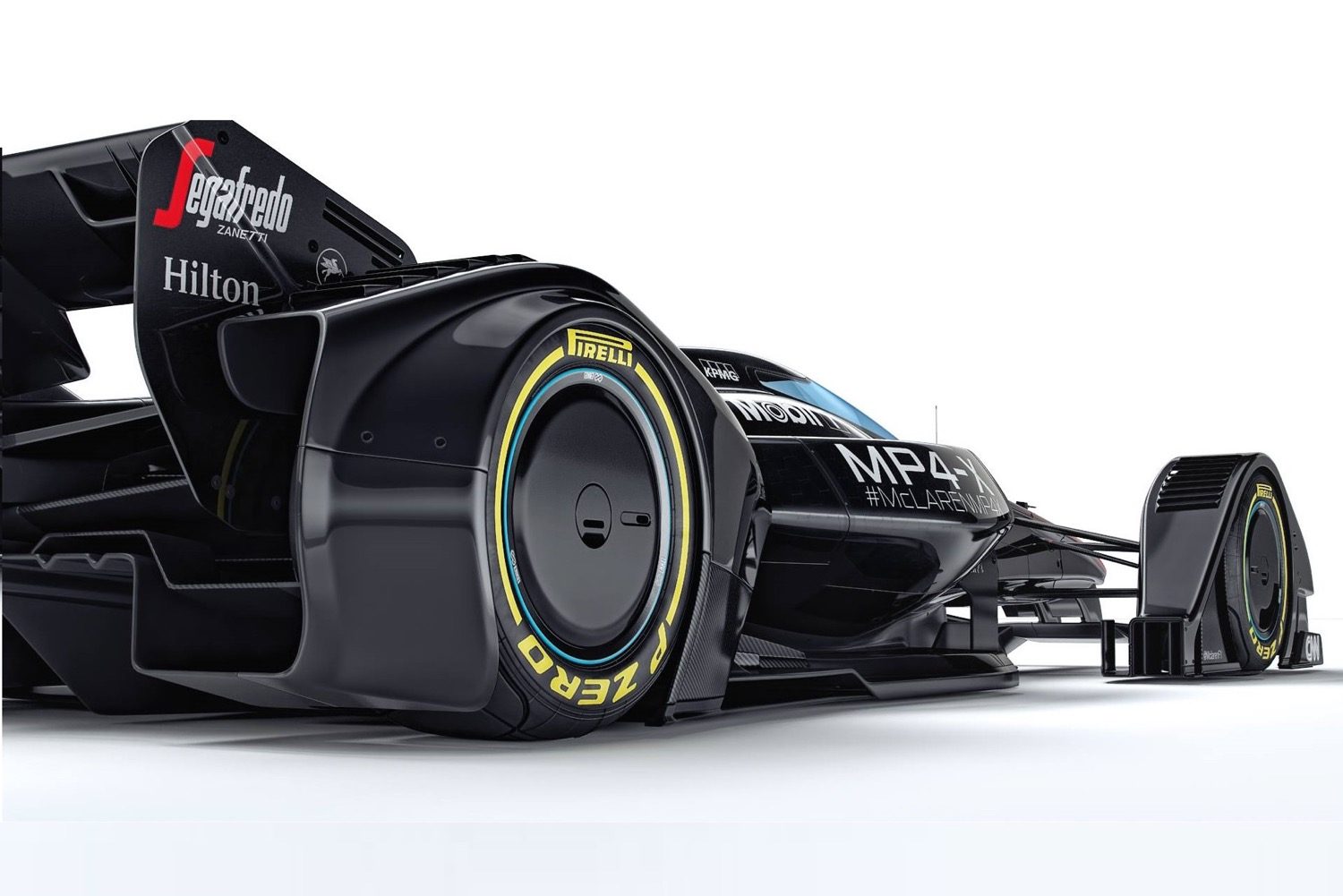 McLaren's MP4-X concept can harness the sun and read a driver's