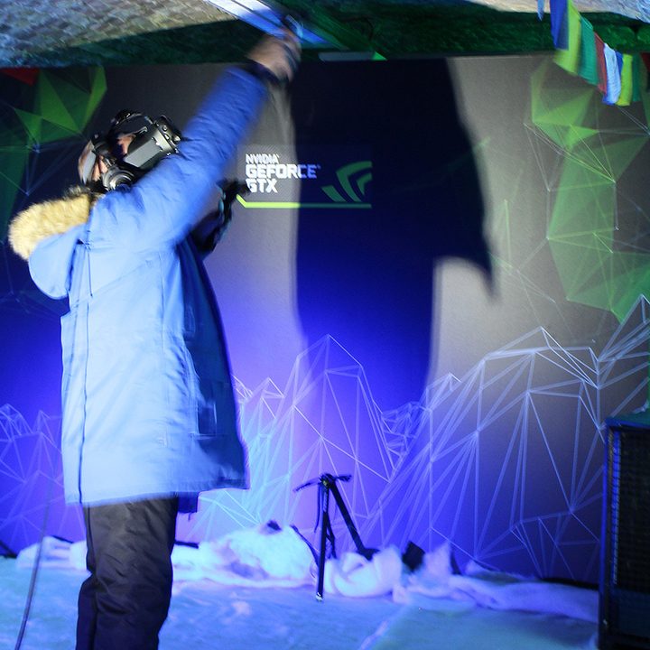 climbing everest with nvidia vr 9468