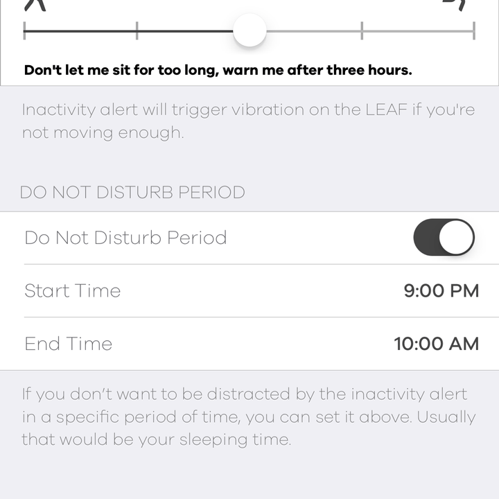 Bellabeat Leaf app