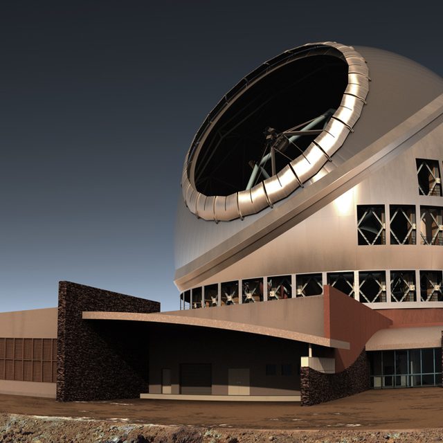 Artist rendering of the TMT complex