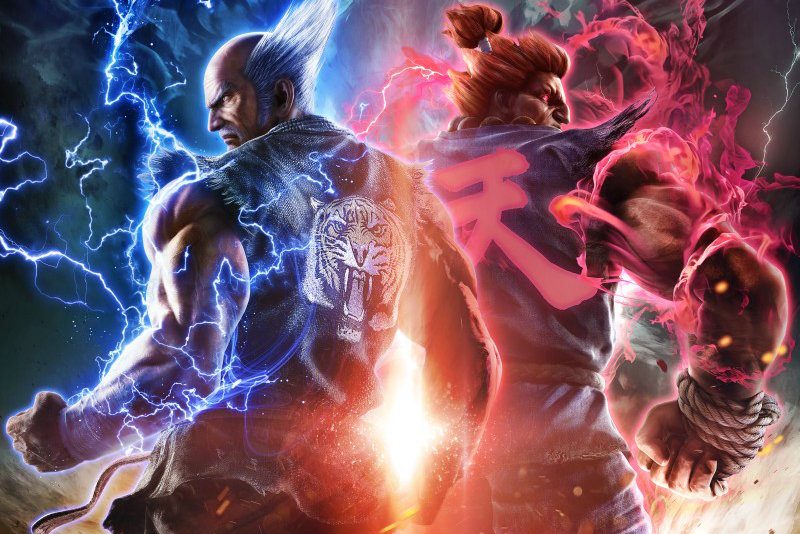 Tekken, Street Fighter, fighting games, Akuma