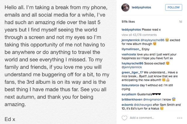 ed-sheeran-instagram-message