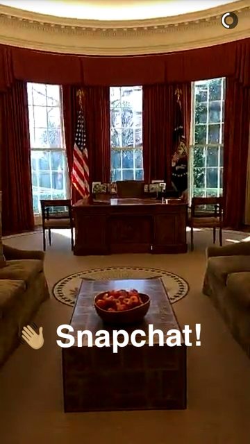 White House Snapchat