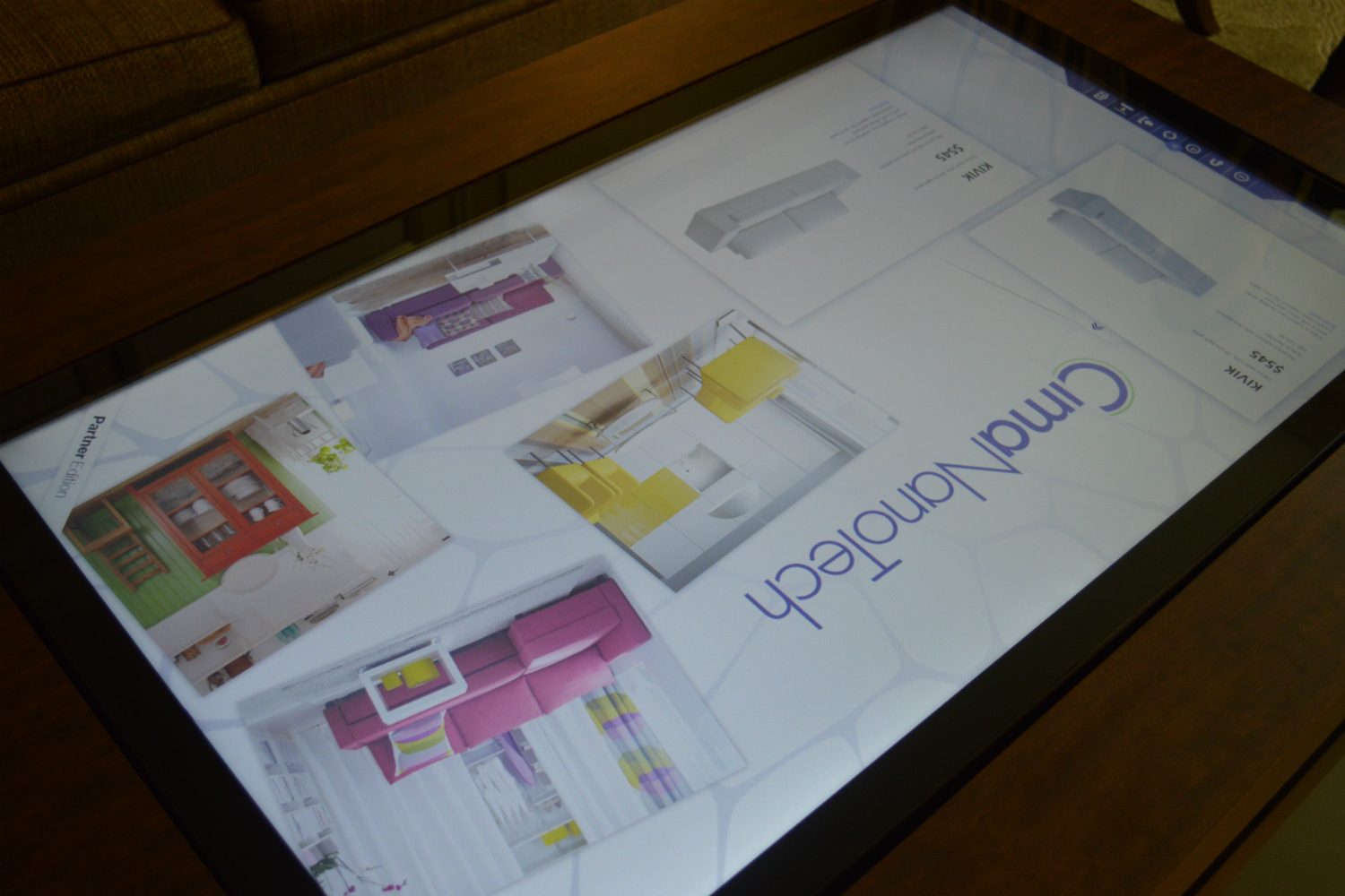 cima wants to put 40 inch touchscreens in coffee tables table ikea 2