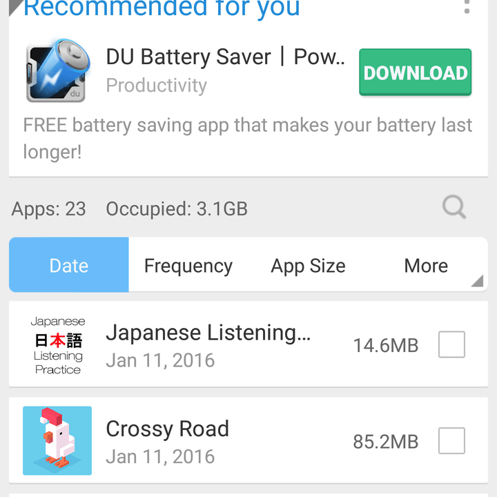 how to use clean master app guide screen manager