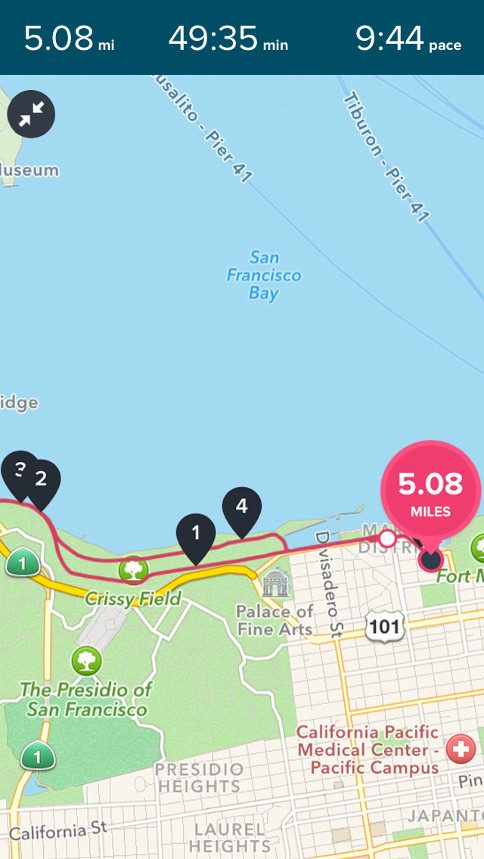 fitbit surge review screen 2
