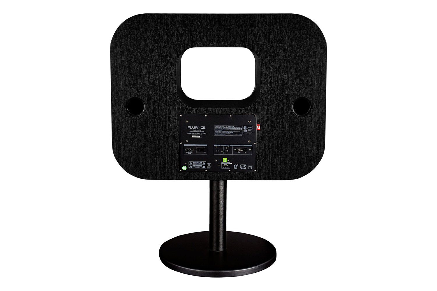 fluance fi70 bluetooth speaker announced black ash 3