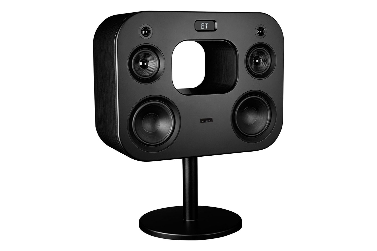 fluance fi70 bluetooth speaker announced black ash 6