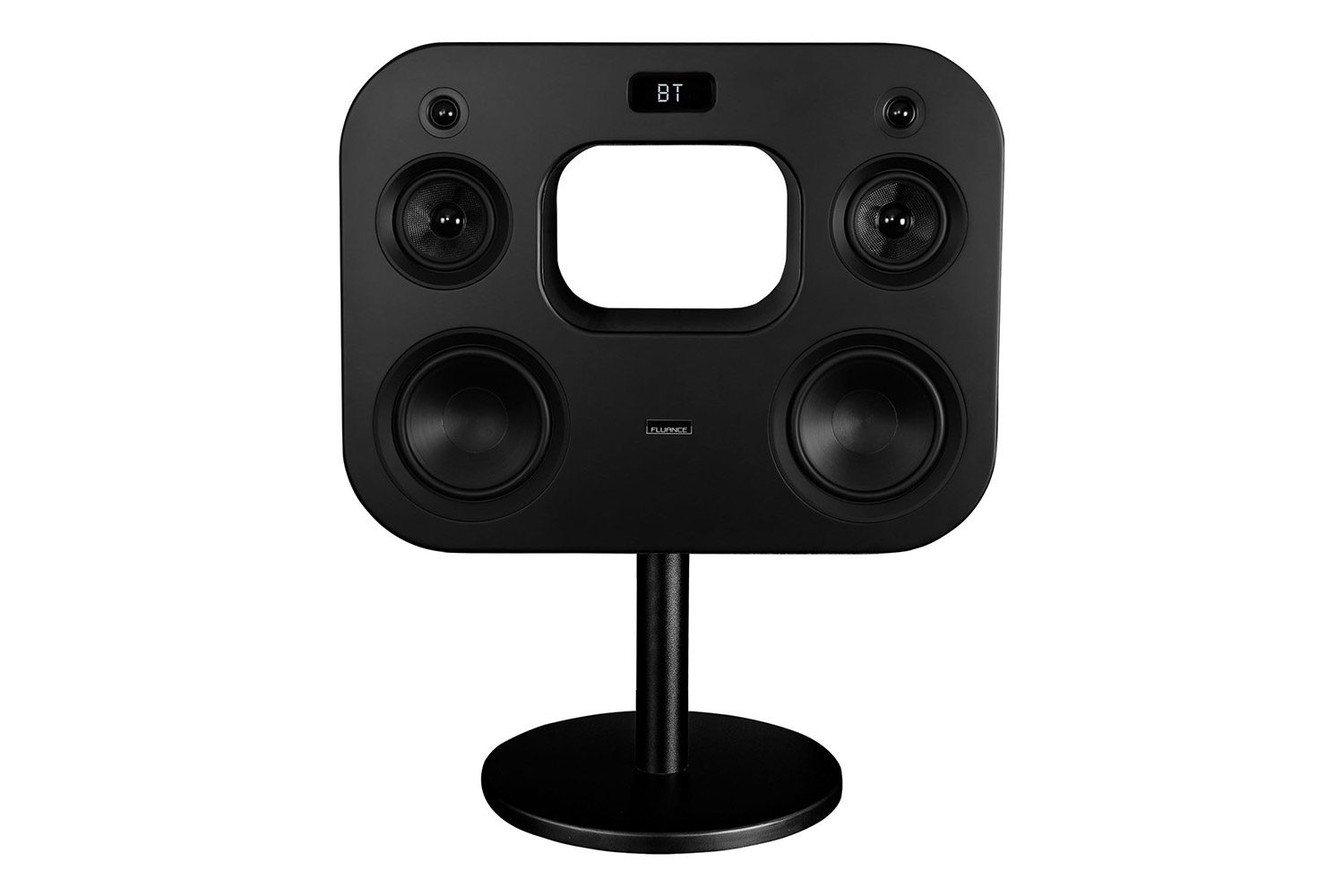 fluance fi70 bluetooth speaker announced black ash 9