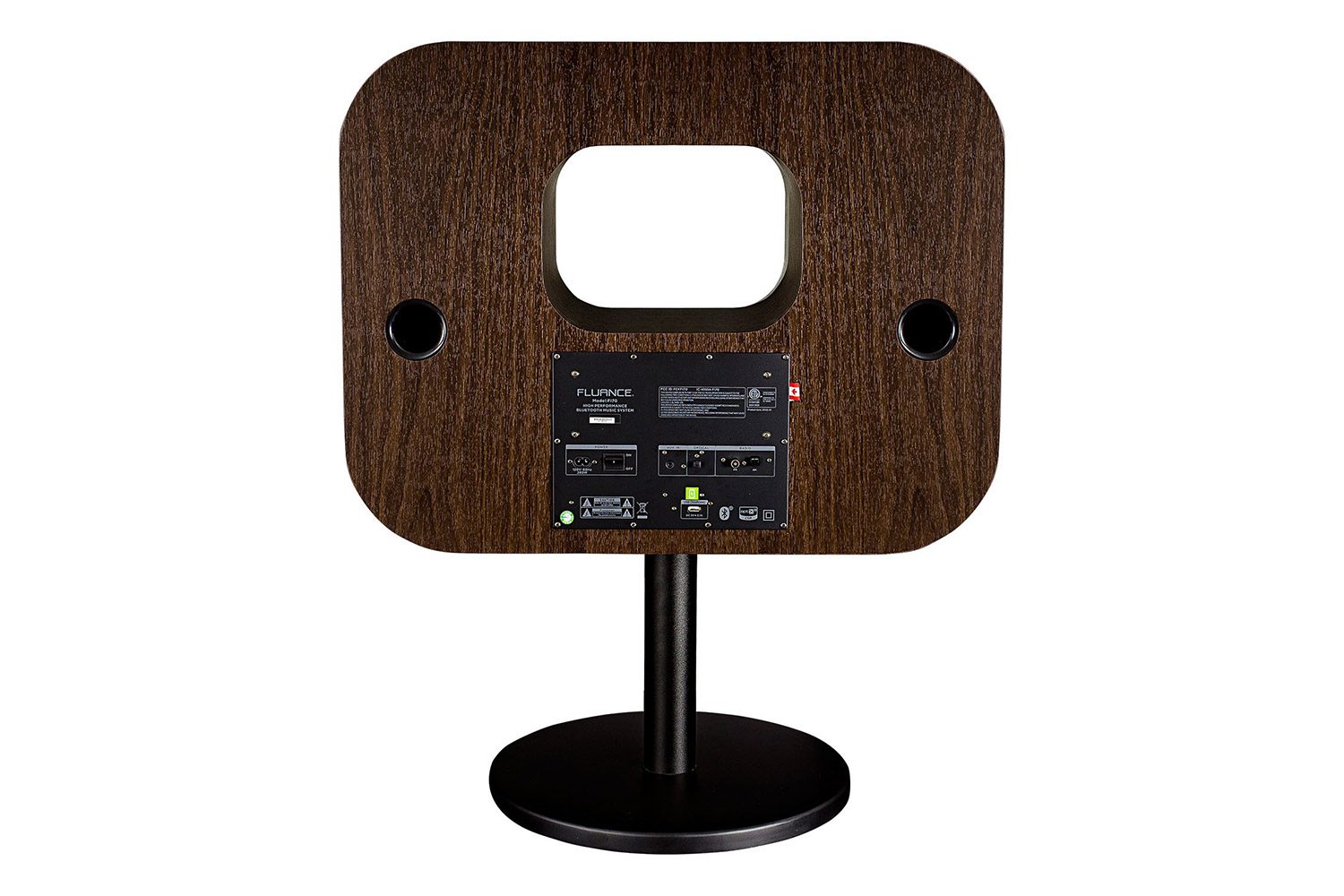 fluance fi70 bluetooth speaker announced natural walnut 4