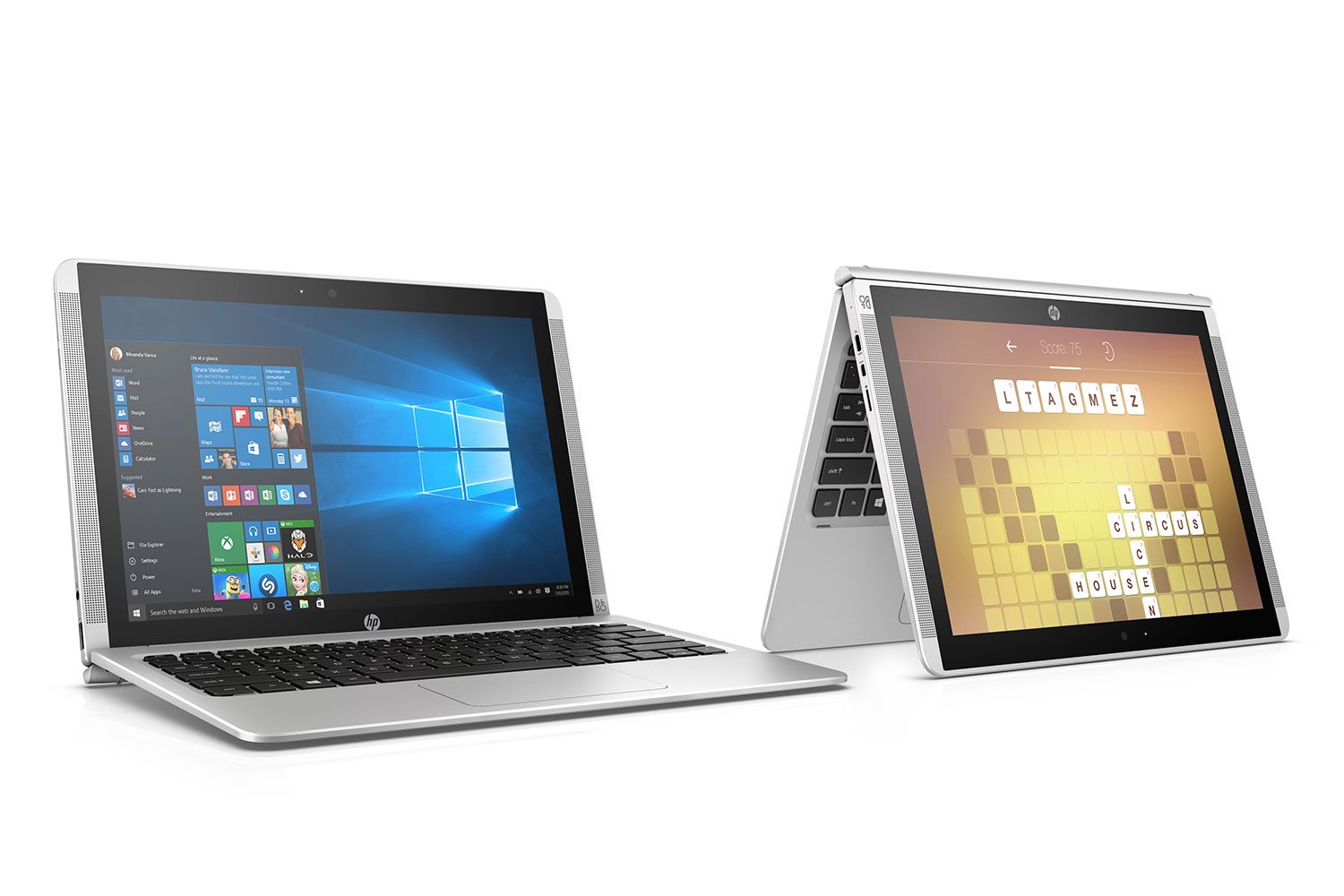 hp focuses on virtual reality and 2 in 1s at ces 2016 pavilion x2 12 notebook media modes right facing