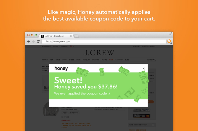 Honey add-on