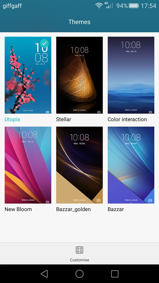 Huawei Honor 7 Screenshot