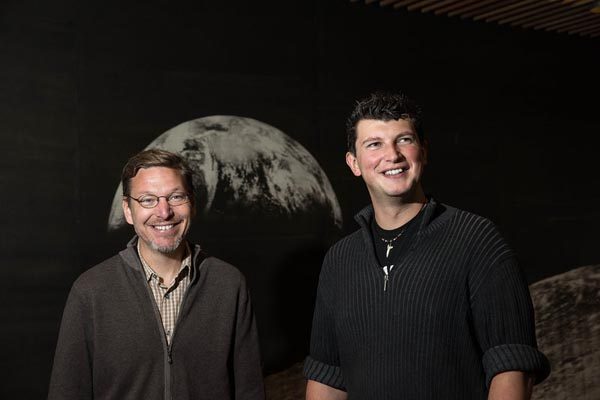 Caltech professor Mike Brown and assistant professor Konstanin Batygin