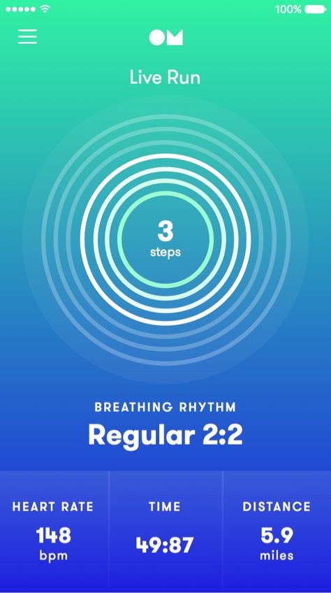 ombra omrun news omsignal app stamina 00