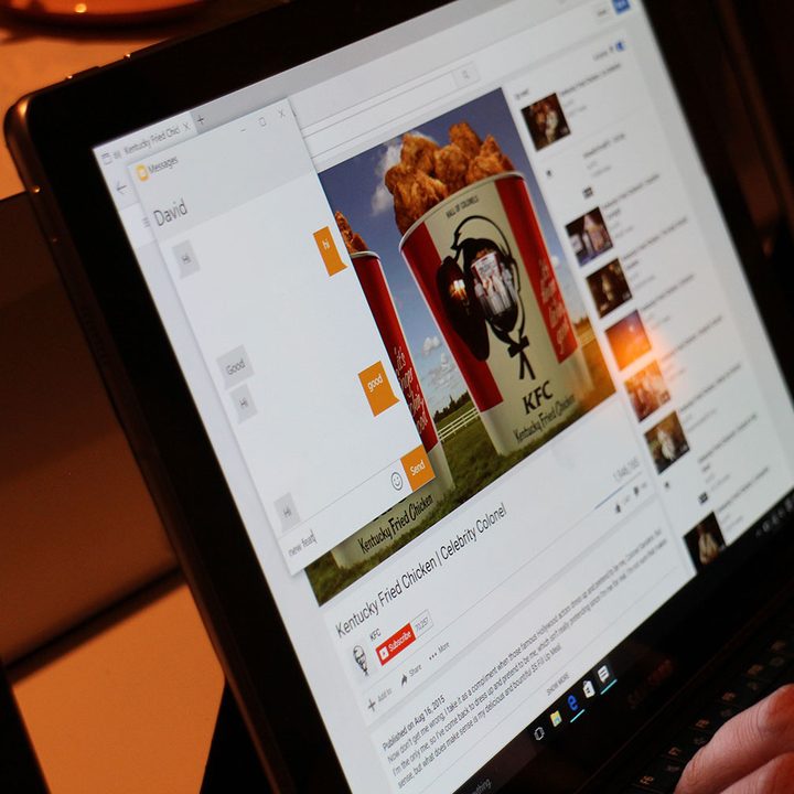 samsung tabpro s hands on ces 2016 galaxy 9795