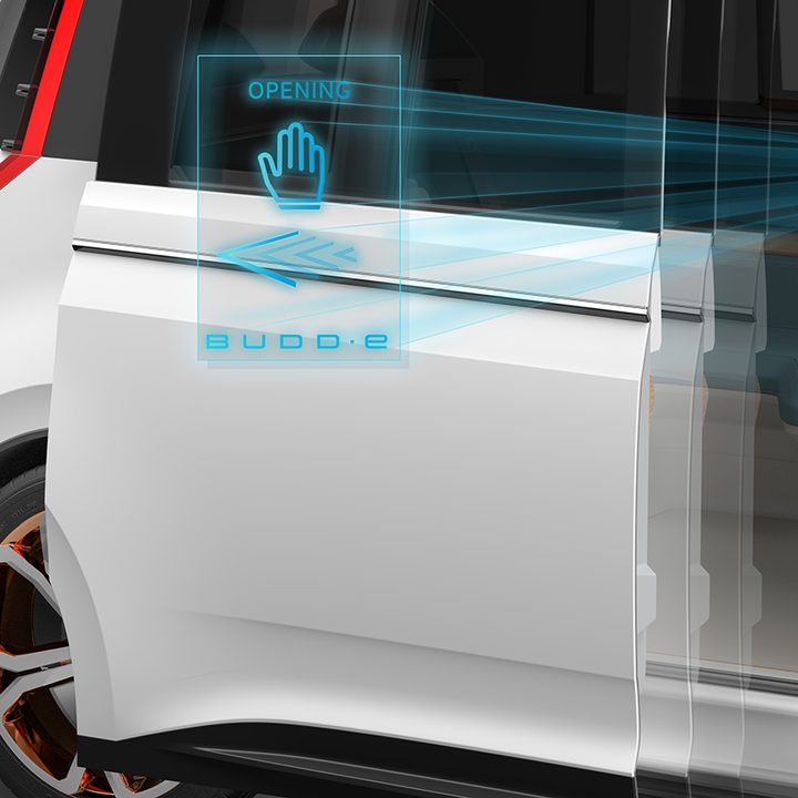 Volkswagen Budd-e concept vehicle