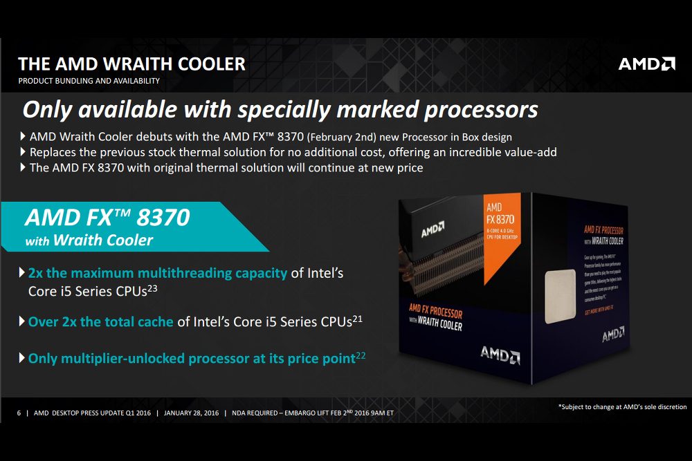 amd updates processor line 2016 update 2