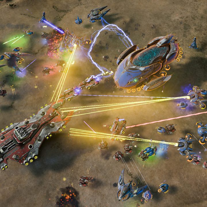 A battleground in Ashes of the Singularity.